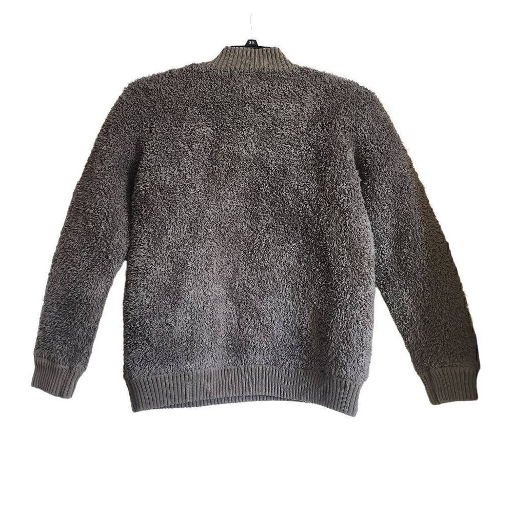 Barefoot dreams cozychic shearling half zip pullover S - Picture 2 of 6